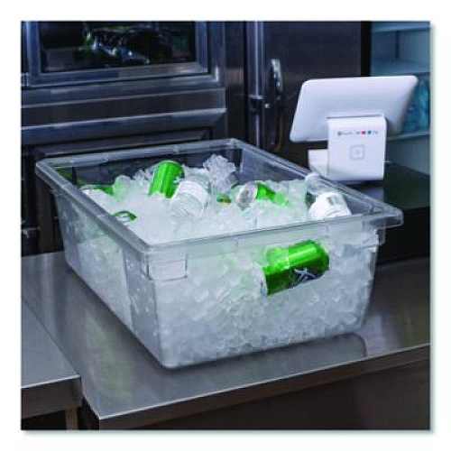 Carlisle StorPlus Polycarbonate Food Storage Container, 12.5 gal, 18 x 26 x 9, Clear, Plastic (1062207)