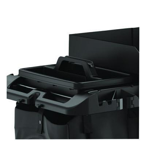 Suncast Commercial Toilet Brush Caddy Kit, 8" Handle, Black (HKCTBKIT)