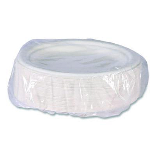 Eco-Products Vanguard Renewable and Compostable Sugarcane Plates, 7" dia, White, 1,000/Carton (EPP011NFA)