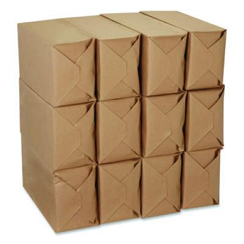Georgia Pacific Professional Dixie Full-Fold Dispenser Napkins, 1-Ply, 12 x 13, Brown, 600/Pack, 12 PK/CT (37835)