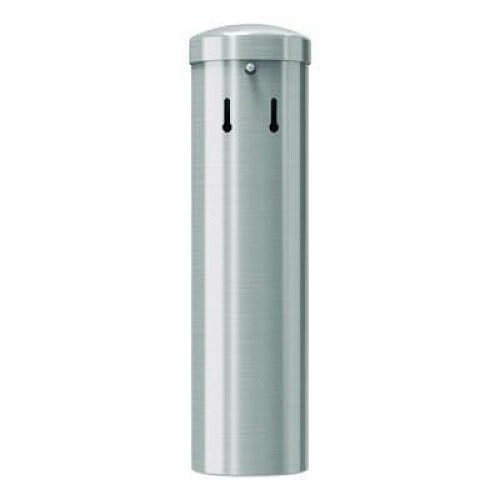 Suncast Commercial Smokers Ashtray Receptacle Attachment, Stainless Steel, Silver, Black (MSO415)
