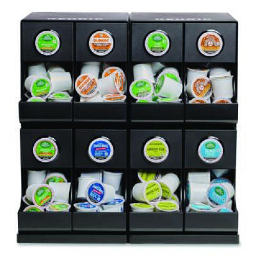 Keurig K-Cup Organizer, 17.8 x 14.57 x 17.28, Black (0297)