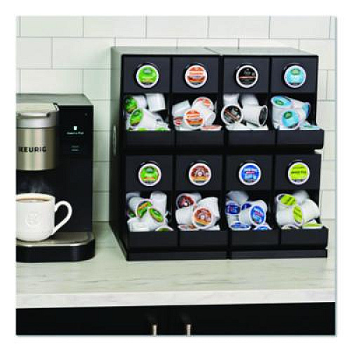Keurig K-Cup Organizer, 17.8 x 14.57 x 17.28, Black (0297)