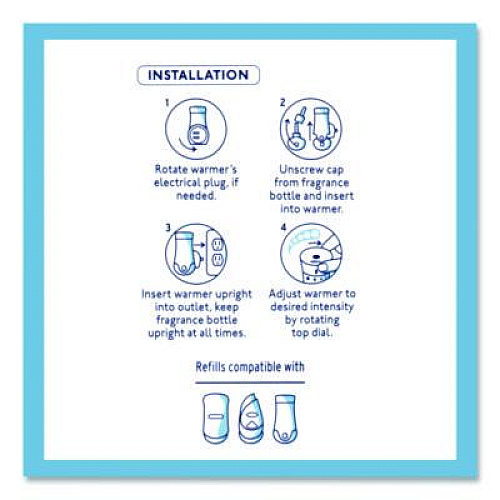 Glade Plugins Scented Oil Refill, Clean Linen, 0.67 oz, 10/Pack (379206)