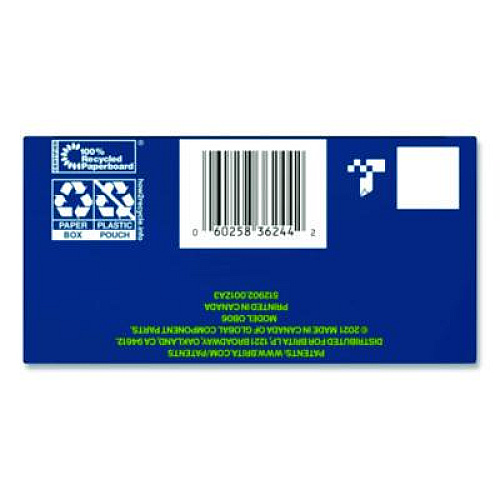 Brita Elite Replacement Water Filters for Pitcher and Dispensers, 2 Filters/Box, 12 Boxes/Carton (36247CT)