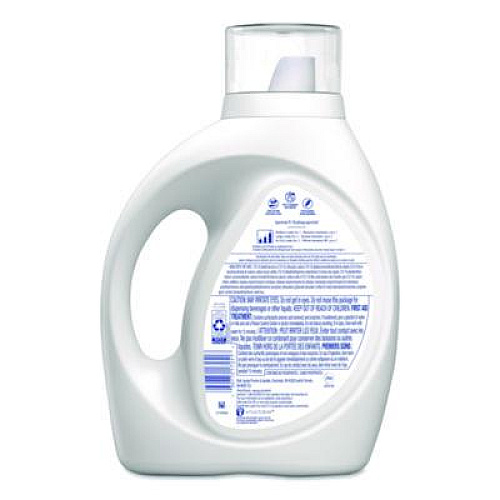 Tide Free and Gentle Odor Refresh Liquid Laundry Detergent, 39 Loads, 55 oz Bottle, 4/Carton (17251)