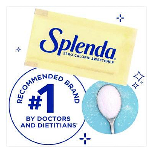 Splenda No Calorie Sweetener, 0.04 oz Packet, 2,000/Carton (MCN224137)