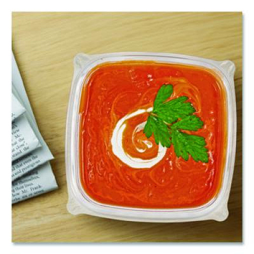 Dart Square Plastic Bowls, 12 oz, 8.5 x 8.5 x 2.64, Clear, Plastic, 63 Bowls/Sleeve, 8 Sleeves/Carton (C12SB)