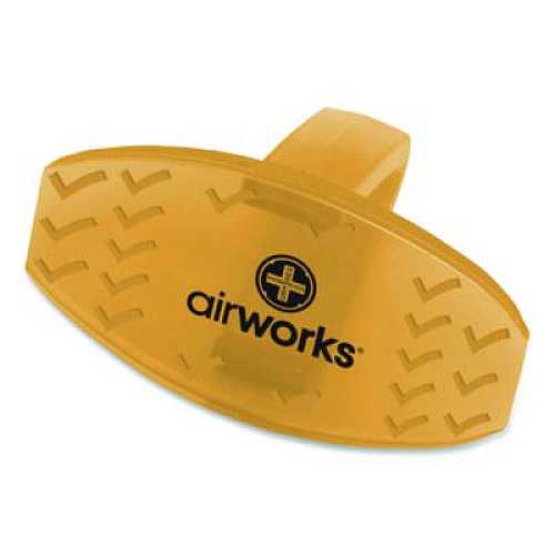 HOSPECO AirWorks Bowl Clips, Citrus Grove Scent, Orange, Dozen (AWBC231)