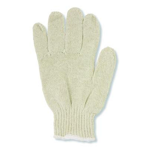HOSPECO ProWorks String Knit Glove, Reversible, Large, Natural, 12 Pairs (GWSKNL)