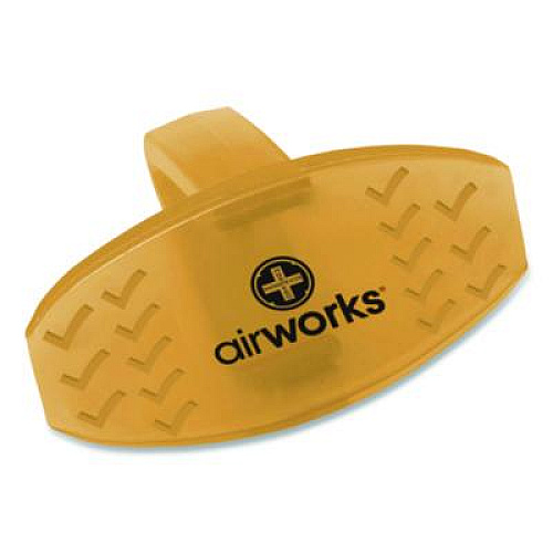 HOSPECO AirWorks Bowl Clips, Citrus Grove Scent, Orange, Dozen (AWBC231)
