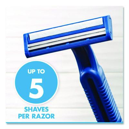 Gillette Sensor2 Disposable Razor, 2 Blades, 5/Pack, 36 Packs/Carton (65853)