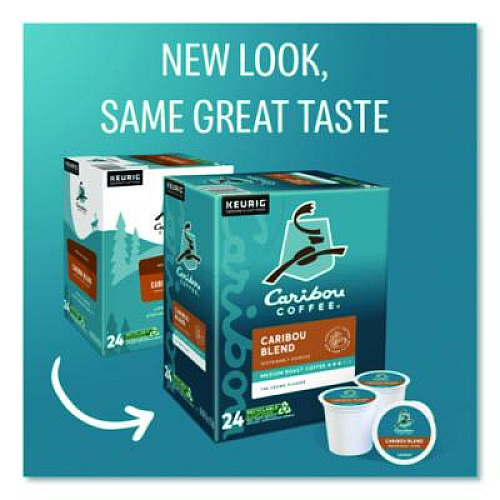 Caribou Coffee Caribou Blend Coffee K-Cups, 24/Box (6992)