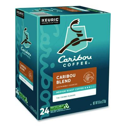 Caribou Coffee Caribou Blend Coffee K-Cups, 96/Carton (6992CT)