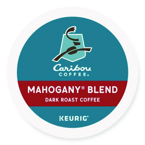 Caribou Coffee Mahogany Coffee K-Cups, 96/Carton (6990CT)