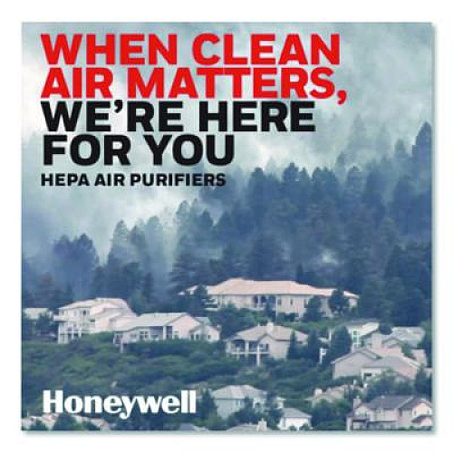 Honeywell Insight Air Purifier HPA5300B, 500 sq ft Room Capacity, Black