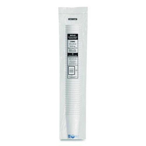 SOLO Recycled Content PCF Paper Hot Cups, ProPlanet Seal, 16 oz, White/Blue, 1,000/Carton (316RCPLANET)