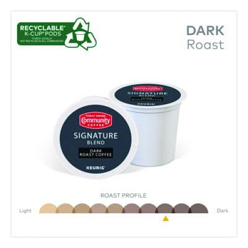 Community Coffee Signature Blend K-Cup, 24/Box (6404CC)