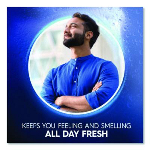 Dial Men Refresh 3-in-1 Body, Hair and Face Wash, Blue Sage Scent, 32 oz, 4/Carton (14130)