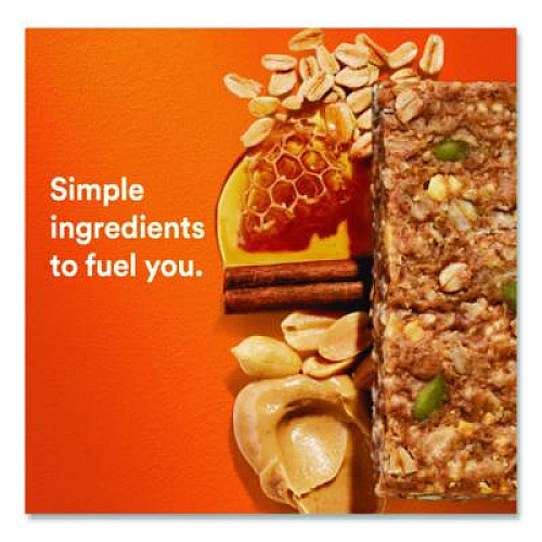 A.M. RXBAR Gluten-Free Honey Cinnamon Peanut Butter Protein Bar, 1.9 oz Bar, 12/Box (KEE00533)