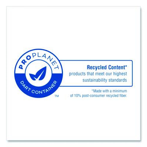 SOLO Recycled Content PCF Paper Hot Cups, ProPlanet Seal, 12 oz, White, 50/Pack (412RCNPLANPK)