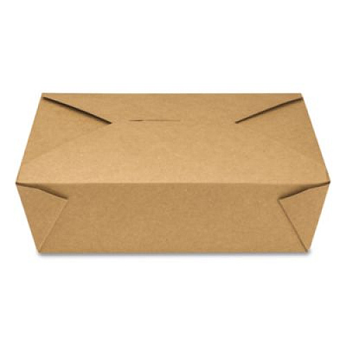 GEN Reclosable Kraft Take-Out Box, 76 oz, 8.58 x 6.28 x 2.4, Brown, Paper, 200/Carton (PAPERBOX3)