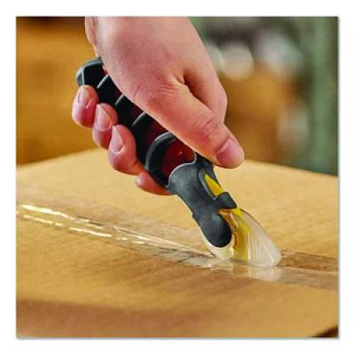 CrewSafe X-traSafe Cartridge Knife Kit, Four Assembled Knives, 8 Replacement Blade Cartridges, Yellow (CSI10)