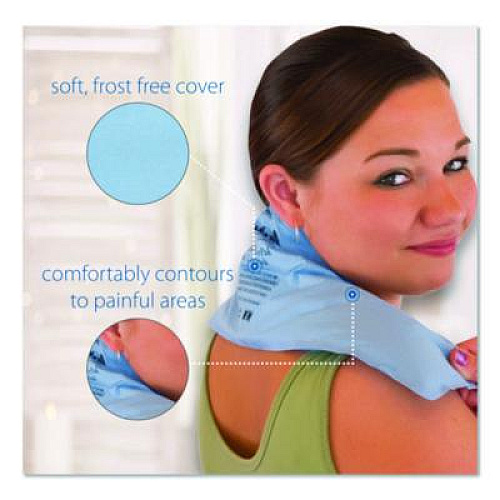 Core Products Soft Comfort CorPak Reusable Hot and Cold Pack, Neck Contour, 20 x 6 (ACC552)