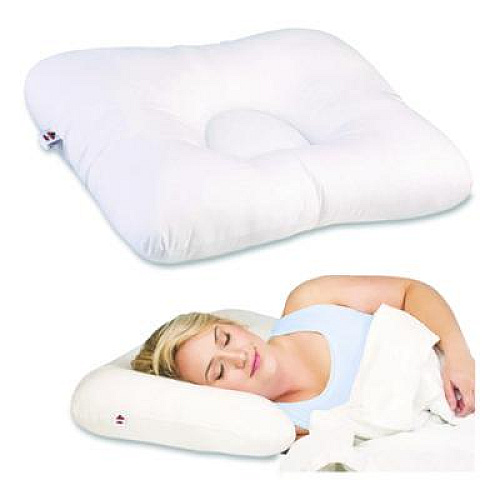 Core Products D-Core Cervical Pillow, Mid-Size, 23 x 5 x 15, White (FIB241)