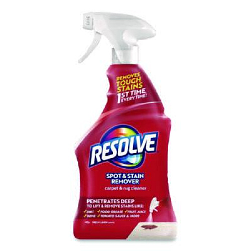 RESOLVE Triple Oxi Advanced Trigger Carpet Cleaner, Fresh Linen, 22 oz Spray Bottle, 12/Carton (00601CT)