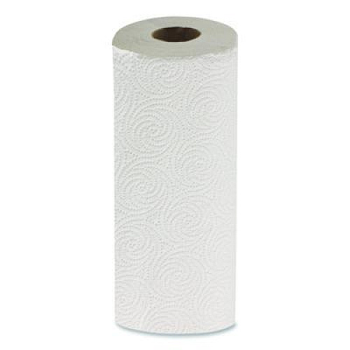 Georgia Pacific Professional Pacific Blue Select Two-Ply Perforated Paper Kitchen Roll Towels, 2-Ply, 11 x 8.88, White, 100/Roll (27300RL)