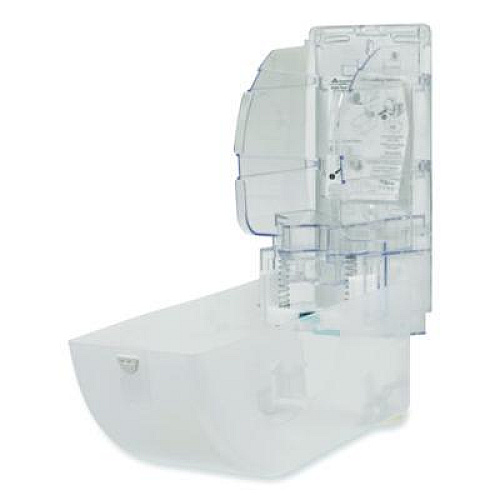 Georgia Pacific Professional Soap Dispenser for 1,200 mL Bag-in-Box Refill, 4.6 x 5.6 x 10.7, Translucent White (53087)