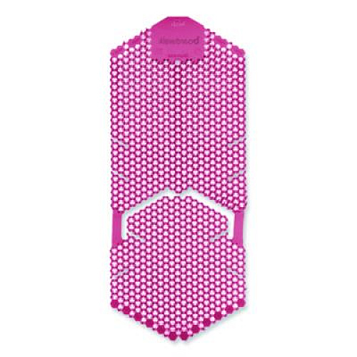 Boardwalk Vertical Urinal Screen, Spiced Apple Scent, Red, 5.22 oz, 6/Carton (VERUSRD)