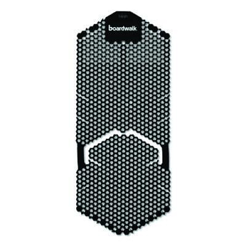 Boardwalk Vertical Urinal Screen, Midnight Coast Scent, Black, 5.22 oz, 6/Carton (VERUSBK)
