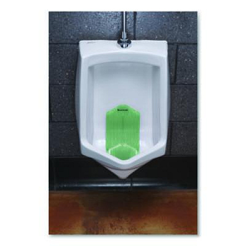Boardwalk Vertical Urinal Screen, Cucumber Melon Scent, Green, 5.22 oz, 6/Carton (VERUSGR)