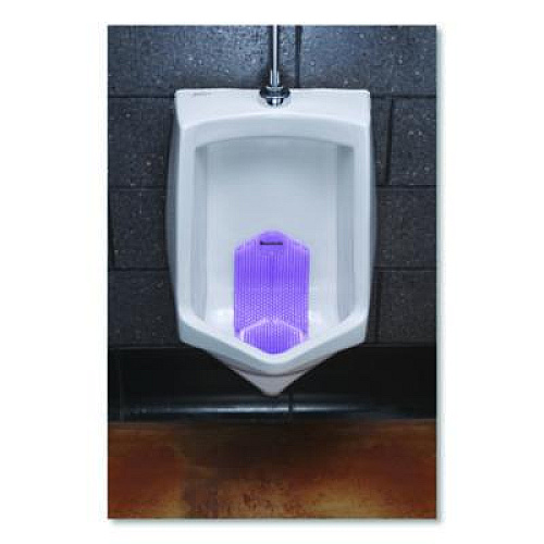 Boardwalk Vertical Urinal Screen, Lavender Scent, Purple, 5.22 oz, 6/Carton (VERUSPUR)