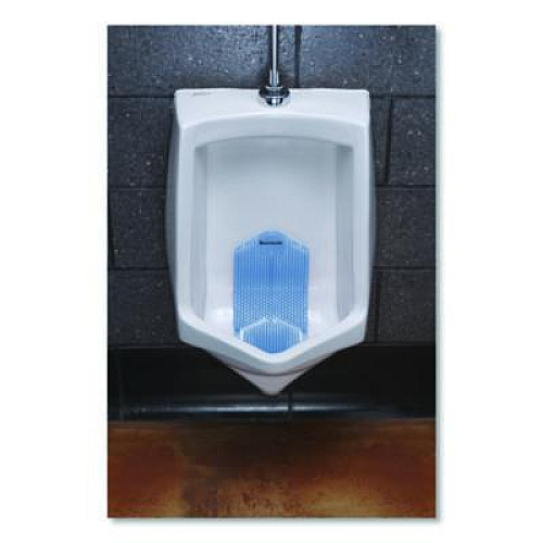 Boardwalk Vertical Urinal Screen, Cotton Blossom Scent, Blue, 5.22 oz, 6/Carton (VERUSCL)