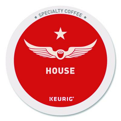 Intelligentsia House Blend Coffee K-Cups, Light Roast, 20/Box (0153)