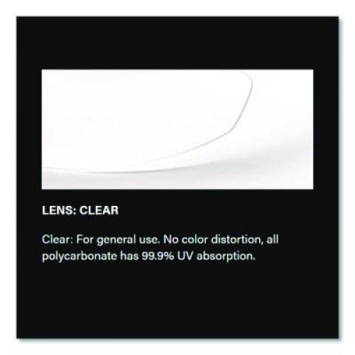 Bouton Zenon Z-Lyte Safety Glasses, Frameless, Clear Single Lens (250090000)
