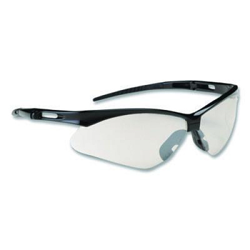 Bouton Anser Optical Safety Glasses, Black Half Frame, Clear Dual Lens (250AN10114)