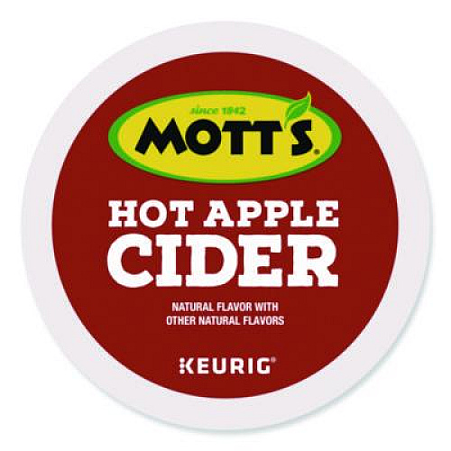 Mott's Hot Apple Cider K-Cup Pods, 1 oz K-Cup Pod, 24/Box (8604)