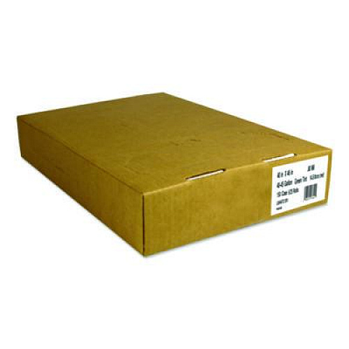 Heritage Eco Blend Max Can Liners, 45 gal, 0.8 mil, 40" x 46", Green, 25 Bags/Roll, 6 Rolls/Carton (L8046TEER1)