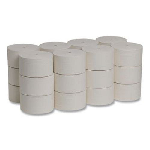 Georgia Pacific Professional Pacific Blue Ultra Coreless Toilet Paper, Septic Safe, 2-Ply, White, 1,700 Sheets/Roll, 24 Rolls/Carton (11728)