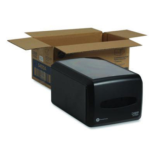 Dixie Countertop Napkin Dispenser, 13.25 x 8.56 x 7.18, Black (54510A)