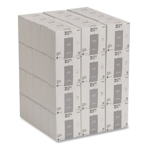 Georgia Pacific Professional AccuWipe Recycled One-Ply Delicate Task Wipers, 1-Ply, 4.5 x 8.25, Unscented, White, 280/Box (29712)
