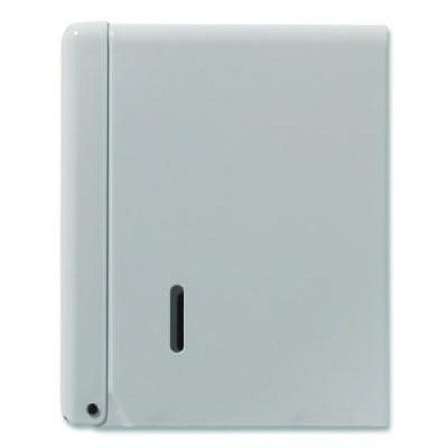 Georgia Pacific Professional Space Saver Singlefold Towel Dispenser, Steel, 11.63 x 6.63 x 8.13, White (56701)