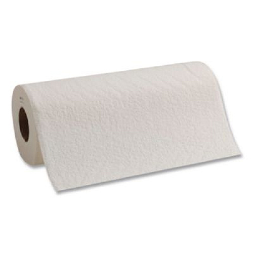 Brawny Professional Premium DRC Perforated Roll Wipers, 1-Ply, 11 x 9.38, Unscented, White, 84/Roll, 20 Rolls/Carton (20085)
