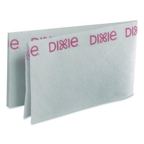 Dixie H700 Disposable Foodservice Towel, 1-Ply, 13 x 23.5, White/Red, 150/Carton (29423)
