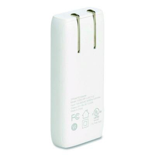 Tripp Lite by Eaton Flat One-Port USB-C Wall Charger with GaN Technology, White (U280WF120C1G)