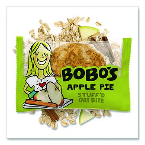 Bobo's Stuff'd Oatmeal Bites, Apple Pie, 1.3 oz Individually Wrapped, 25/Box (00215)